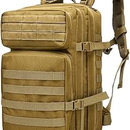 Military Tactical Backpack, Army 3 Day Assault Pack,42L Molle Bag Rucksack-image-87