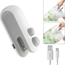 STORIA Portable Mini Sealing Machine, Handheld Packet Sealer for Food, Snacks, Chips, Fresh Storage, Plastic Bags Sealing Machine (Multicolor)-image-77