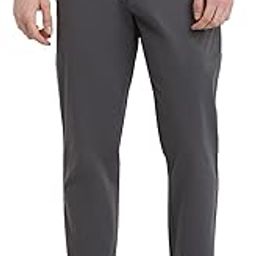 Men Low Rise Tapered Fit Solid Pattern Cotton Blend Flat Front Casual Trouser-picture-25