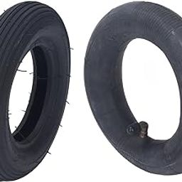 7 inch Inflatable Wheel Tire Black 35PSI Load Bearing Thickened Rubber Inflatable Tire Equipped with Inflation Valve-image-21