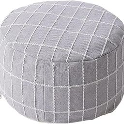 MYADDICTION Ottoman Pouffe Cover Cubes Floor Cushion Seat for Kidsroom Bedroom Gray-image-71
