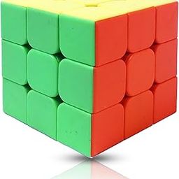 Toyshine High Stability Stickerless - 3X3X3 Speed Cube, Multi Color, Kids and Professionals-image-20