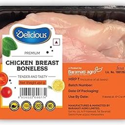 Elicious Fresh Chicken Breast Boneless, 450g(Never Frozen)-image-42