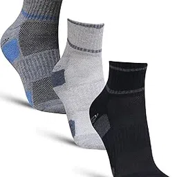 dollar Sports Ankle Length Cotton Socks For Men's In (Pack of 3)-picture-9