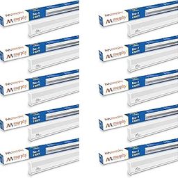 Murphy LED Tube Light 1 Feet 6W, Warm White Batten - Pack of 10-image-28