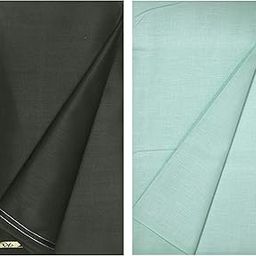 Men's Cotton Shirt & Trouser Fabric Combo Set (Un-Stitch; 1.20 & 2.25 Meter)-image-19