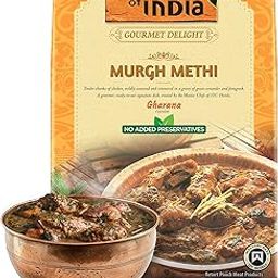 Kitchens of India Murgh Methi, ITC Ready to Eat Indian Food, Just Heat and Eat, Microwavable, 285g-24