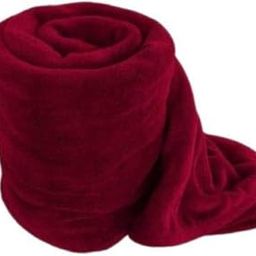 HOT DEALZZ Double Layer Polar Fleece Single Bed Blanket - (60x90 Inches, Maroon)-image-32