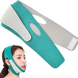 JB Export Silicone V Face Mask Face Lift Up Belt Facial Slimming Bandage Mask Cheek,Chin,Neck Slimming Thin Belt Face Slim Lift Band Mask Double Chin Reducer for Women and Men Tightening Skin-image-96