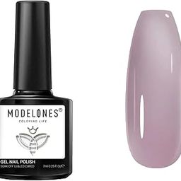 Modelones Nail Polish 7ml from BELLE GAGA UV Gelpolish Soak Off Nail Art Design Manicure at Home DIY Gifts for Women Girls UV Nail Gel Polish (1665)-image-50