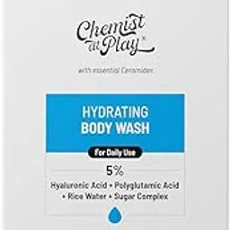 Chemist at Play Hydrating Body Wash | With 5% Hyaluronic Acid Bodywash for Intense Hydration | Reduces Flakes & Itchiness | For Dry Skin | Polyglutamic Acid & Hyaluronic Acid | For Women & Men | 236ml-image-22