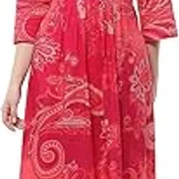biba Women Cotton Anarkali Printed Suit Set-picture-18