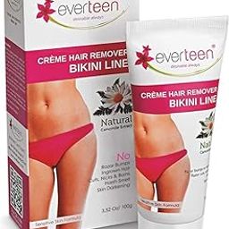 everteen Bikini Line Hair Remover Creme - Natural for Women (100g)-50