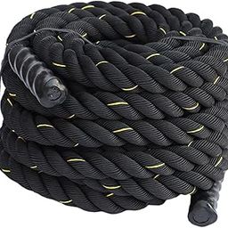 CALANDIS™ Battle Exercise Training Rope 2.8M/3M Workout Rope for Workout Battling Home 38mmx3m Yellow | Equipment Parts & Accessories | Fitness Equipment & Gear | Fitness Running & Yoga-image-72