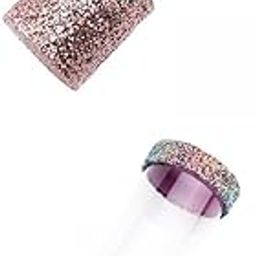 Enakshi® 2Pcs PU Glitter Makeup Brushes Holder Clear Cylinder for Cosmetics Women|Health & Beauty | Makeup | Makeup Bags & Cases-image-60