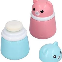 Closecret Baby Talcum Powder Puff with Case – Refillable Powder Container with Soft Puff for Babies, Toddlers & Kids – Gentle & Safe for Delicate Skin (Multicolor Any One)-image-32
