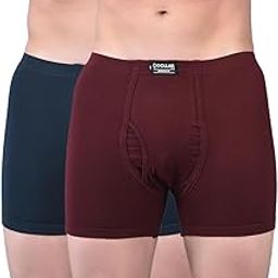 Men's Solid Cotton Trunk (Colour May Vary)-21