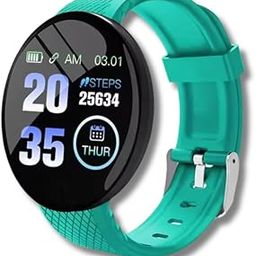 Drumstone (Diwali Special𝟏𝟓 Years Warranty Green Bluetooth Smartwatch D18 | 1.3-Inch Touchscreen Fitness Band | Waterproof Health Tracker with Pedometer | Sports & Activity Monitor for All Ages-4