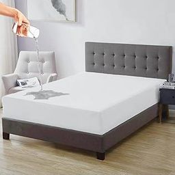 Trance Home Linen Premium 220 GSM+ 78 X 72 Cotton Terry King Size Waterproof Mattress Protector | Elasticated Fitted Non-Toxic| King Size Mattresses Cover (78X72 Inch | 6.5X6 Feet, White)-image-2