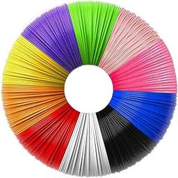 Sunlu 3D Pen 5M PCL Filament Refills - 1.75mm PCL 3D Printer Filament (Set of 10)-27