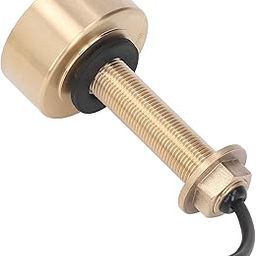 Fish Finder Transducer, Anti Interference Bronze Housings Fishing Water Temp Sensor for Sea Fishing-picture-11