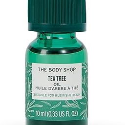 The Body Shop Vegan Tea Tree Oil, 10 ML - For Oily, Blemished Skin| Purifying| Vegan-10