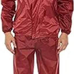 Unisex's Poncho Coat (31381_Red_Maroon-picture-18