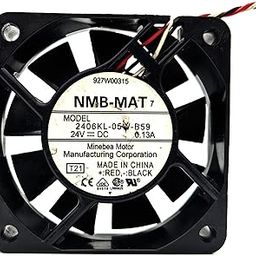 PGSA2Z® 2406KL-05W-B59 Size 60X60X15mm DC24V 0.13A 4600 RPM Brushless Air Cooling Fan-image-80