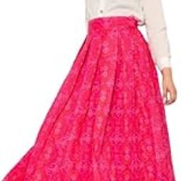 Women's Laasya Printed Bandhani Shirt & Skirt Set-10