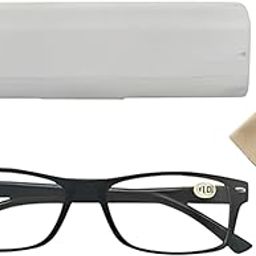 Slim & Smart +2.00 Black Matte Readers – Gentle on Eyes, Bold on Style | Unisex with Protective Case-image-32