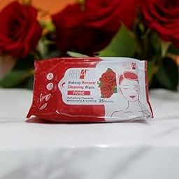 Clean & Glow Makeup Remover Wipes | Face Cleansing Wipes | Hydrating & Refreshing Makeup Remover Wipes (Orange, 25 Sheets)-image-17