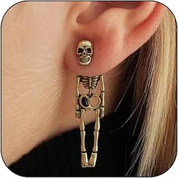 Vintage Gothic Earrings Stud Earrings for Women Unique Fun Earrings Vintage Jewelry Accessories Holiday Party Novelty Earrings Crazy Weird Funky Gift Earrings-image-55