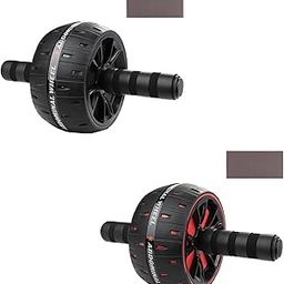 CALANDIS™ Fitness Wheel Wheel Professional Versatile Core Muscle Trainer Workout Equipment Black | Abdominal Exercisers | Fitness Equipment & Gear | Fitness, Running & Yoga-image-84