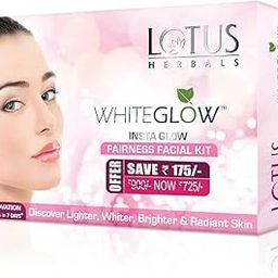 Lotus Herbals Whiteglow Insta Glow 4 In 1 Facial Kit, 160g-image-57