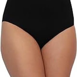 Women Nylon Spandex Ribbed Fabric High Waist Full Coverage Hipster Panty, Free Size-picture-10