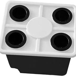 ARTISOUL® Growing Dutch Barrels Deep Water Culture for Greenhouse Soilless Cultivation Black With4 Hole Lid | Yard Garden & Outdoor Living | Gardening Supplies | Hydroponics & Seed Starting-image-45
