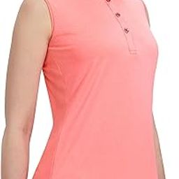 Sleeveless Polo Shirts for Women Golf Collared Tank Top for Athletic, Tennis, Golfing, Quick Dry, UPF 50+-image-26