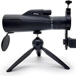 ASTIKAYA 10-30X50 Long Range Zooming Monocular Telescope with Portable Stand & Mobile Holder Stand Waterproof High Power Monocular Tripod for Hunting, Camping, Bird Watching (Black, 1-Pcs)-picture-18