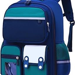 Stylish School Bags for Boys and Girls Lightweight School Going Daypack Bag for Kids 4-10 Years Old Multi-Purpose Bagpack Trendy Waterproof Tution, Picnic Backpack for Children Birthday Gift-image-43