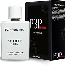 P3P Perfumes WHITE OUD Eau de Parfum | Musk, Wood and Floral Fragrance with Long-Lasting Aroma Scent Gift for Any Occasion - 100ml-image-90