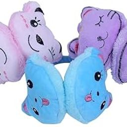 B.S. Das Winter Outdoor Wear Ear Muffs/Warmer for Kids and Adults, Ideal Head/Hair Accessory for Winters (Multicolor : Pack of 3)-image-70