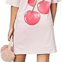 max Women's Cotton Mid Thigh Length Classic Night Shirt-picture-0