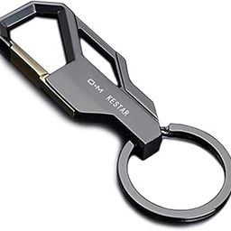 KESTAR Zinc Car Key Chain Key Ring Business Keychain For Men, Black-24