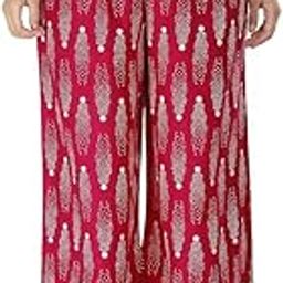 Presents Rayon Printed Plazzo for Girls & Women's Style-B780 Pink-image-69