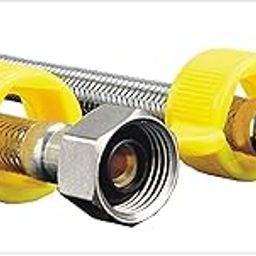 Mawson 18 Inch Stainless Steel 304 Grade Heavy Durable Geyser Pipe/Connector/Heater Pipe (Set of 2)-picture-26
