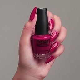 FYORR 15ML Quick Dry Long Lasting Smooth Finish Nail Polish (Fruit Jam)-15