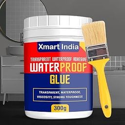 Xmart India Crack Seal Glue 300g with Brush – Transparent Waterproof Epoxy Resin Sealant for Roof, Wall, Pipe Leak Repair – Weatherproof, Durable, Easy to Apply Waterproof Glue for Leakage (1 Pc)-picture-28