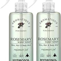 Aromatique Rosemary Mist - Strengthens Hair Growth, Suitable For All Hair Types (Rosemary Water (200ml x 2) Pack)-image-27