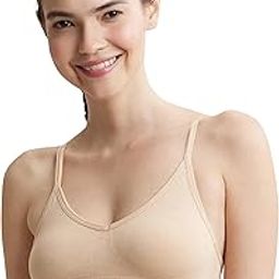 FE74 Women's Wirefree Seamfree Non Padded Micro Touch Nylon Elastane Stretch Full Coverage Optional Cross Back Styling Everyday Bra-picture-42