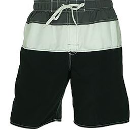 Colorblock Swim Shorts Grey/Black Small-image-36